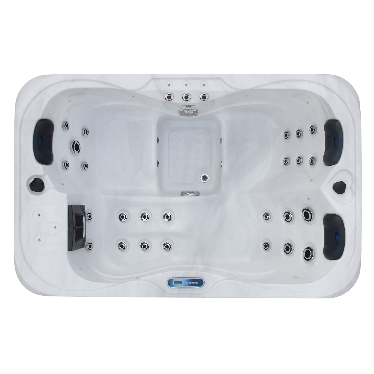 Outdoor Whirlpool TINO PRO Weiß | BALBOA 1 Outdoor Whirlpool TINO PRO Weiß | BALBOA