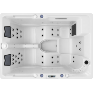Outdoor Whirlpool Elba weiß 210x150 LED