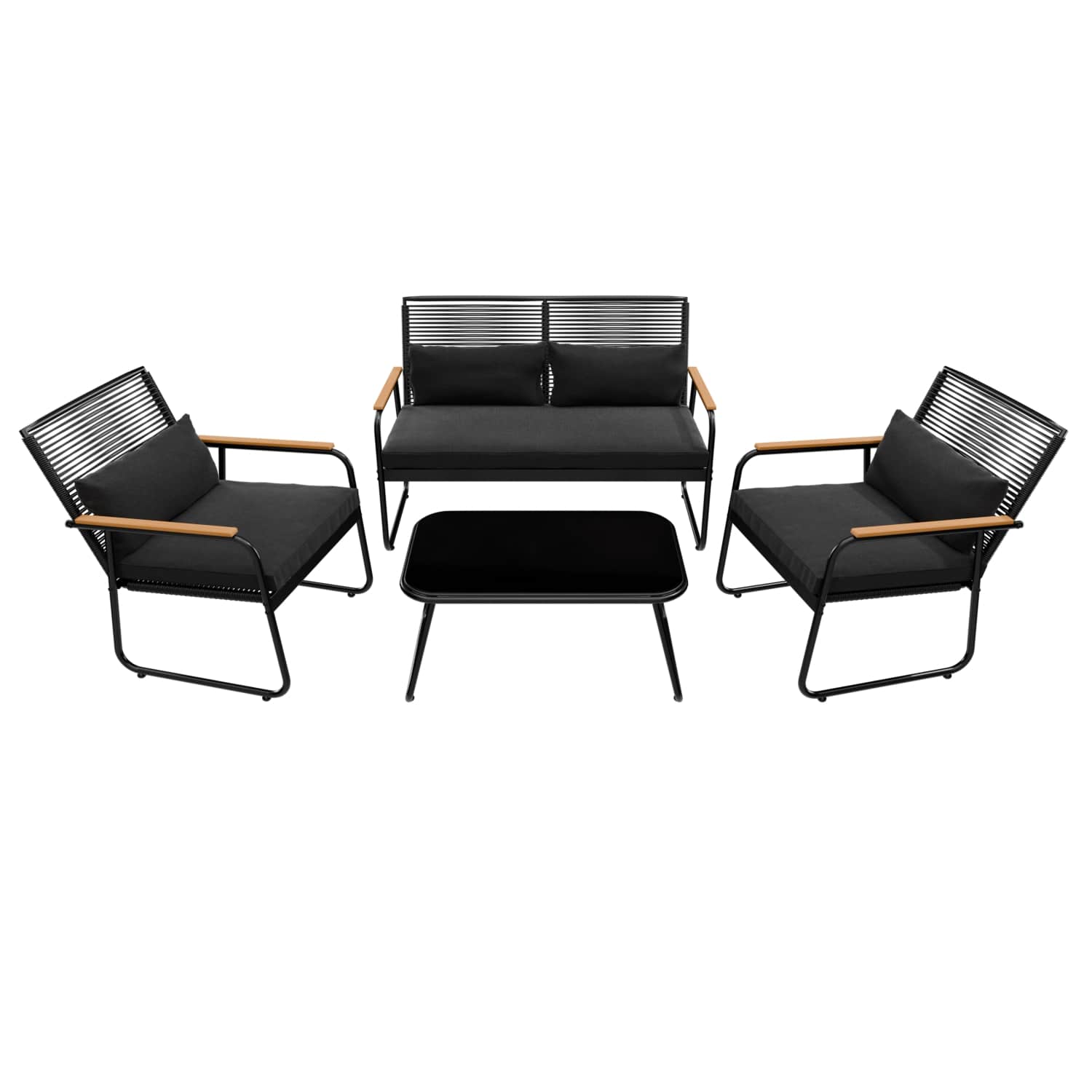 GARMIO® Rattan Sitzgruppe RIMINI 1 GARMIO® Rattan Sitzgruppe RIMINI