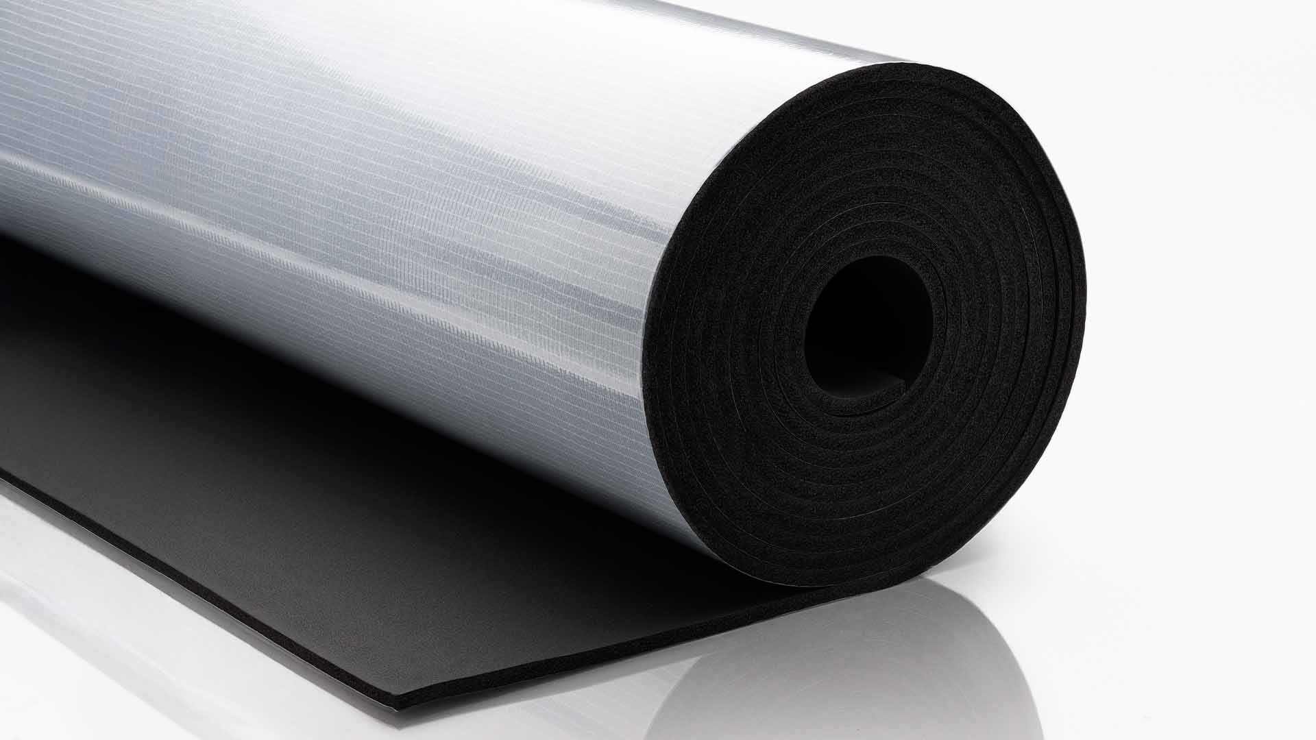 Dämmmatte selbstklebend Kautschuk (EPDM) UV- & Witterungsbeständig | 32mm Dämmstärke | 4m² | Aeroflex XT Roll (HT) | Karton 1 Dämmmatte selbstklebend Kautschuk (EPDM) UV- & Witterungsbeständig | 32mm Dämmstärke | 4m² | Aeroflex XT Roll (HT) | Karton