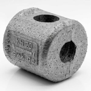 Rohrisolierung Dämmkappe für Kugelhahn | GWK Serie KH EPP-Box | DN50 - 2 Zoll