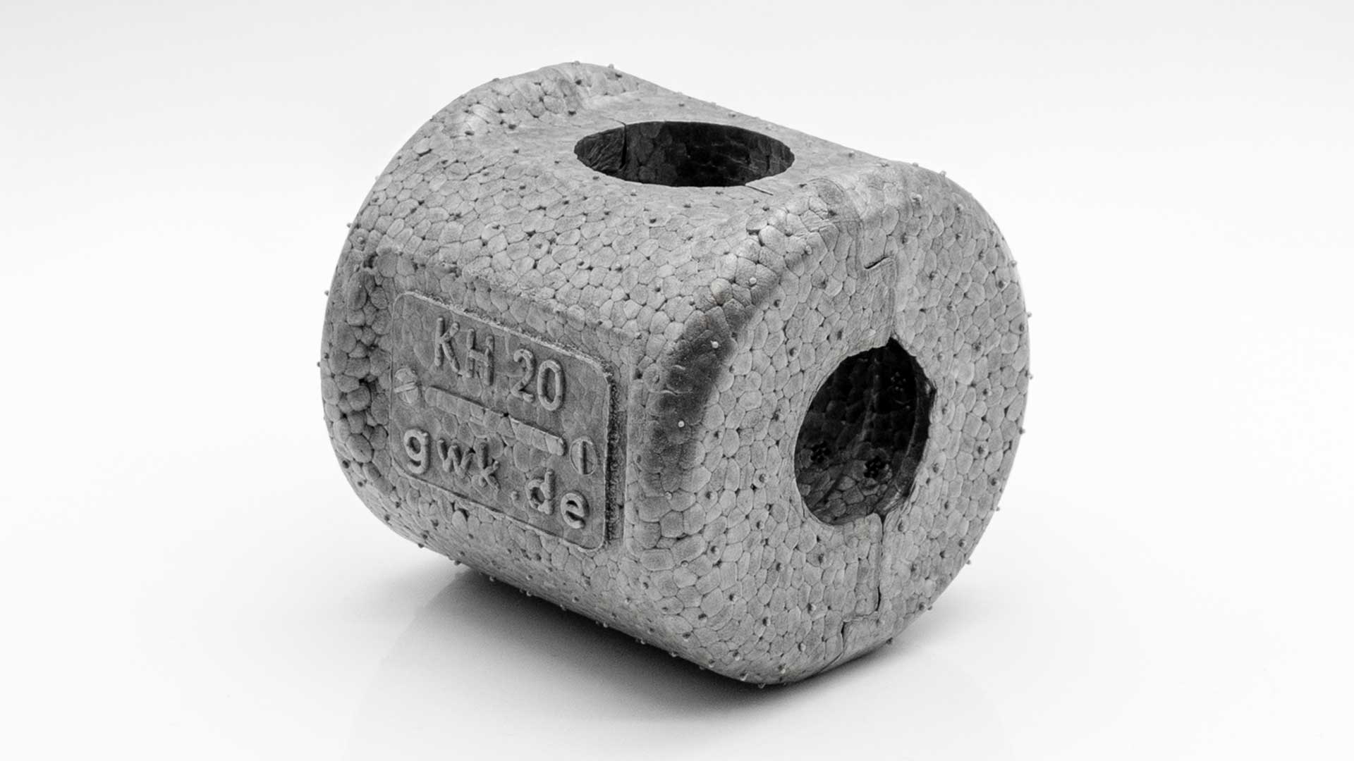 Rohrisolierung Dämmkappe für Kugelhahn | GWK Serie KH EPP-Box | DN25 - 1 Zoll 1 Rohrisolierung Dämmkappe für Kugelhahn | GWK Serie KH EPP-Box | DN25 - 1 Zoll