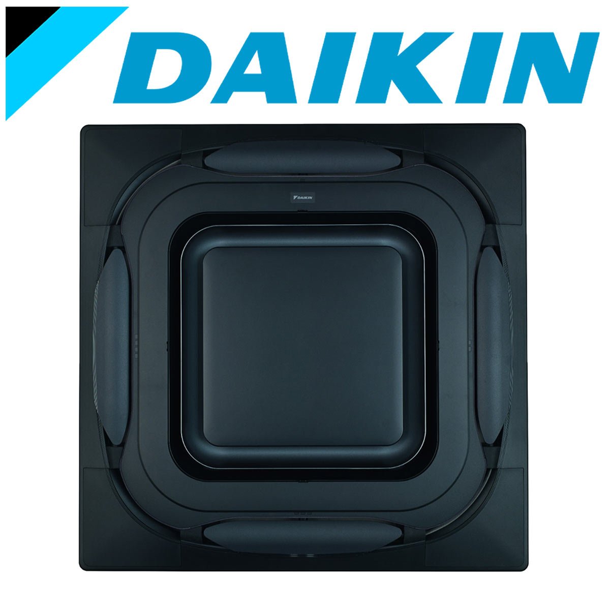 DAIKIN Roundflow FCAG 3,5 kW Deckenkassette Design-Blende schwarz"" 1 DAIKIN Roundflow FCAG 3,5 kW Deckenkassette Design-Blende schwarz""