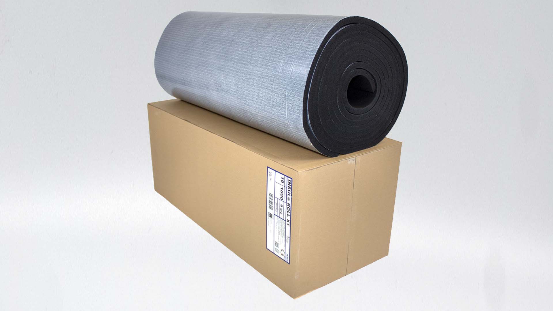 Isoliermatte Dämmmatte selbstklebend Kautschuk | 19mm Dämmstärke | 6m² | NMC Insul Roll XT | Karton 1 Isoliermatte Dämmmatte selbstklebend Kautschuk | 19mm Dämmstärke | 6m² | NMC Insul Roll XT | Karton