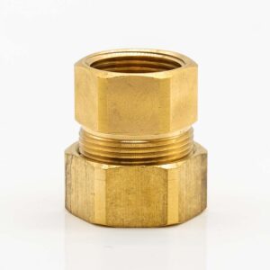 Wellrohrverschraubung Übergangsstück mit Innengewinde metallisch dichtend | DN25 x 1 Zoll IG | Isiclick plus