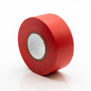 PVC Klebeband für PE Rohrisolierung | 30mm x 33m Rolle | Rot