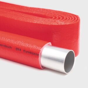 Schutzschlauch PE 10m Isolierschlauch | Abfluss | DN100 x 4mm Dämmstärke | Climaflex | Rot