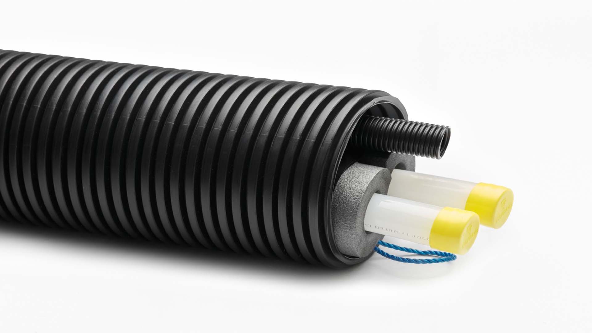Verrohrungssystem für Luft-/Wasser-Wärmepumpe | Erdreichverlegung | PEX32 | 20m | Aeroline pex terra 1 Verrohrungssystem für Luft-/Wasser-Wärmepumpe | Erdreichverlegung | PEX32 | 20m | Aeroline pex terra