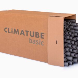 Rohrisolierung PE 1m Isolierschlauch | 28mm x 9mm Dämmstärke | Climatube Basic | VPE Karton