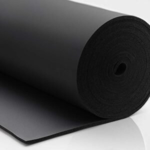 Dämmmatte Kautschuk (EPDM) UV- & Hochtemperaturbeständig | 16mm Dämmstärke | 2m² | Aeroflex Roll (HT)