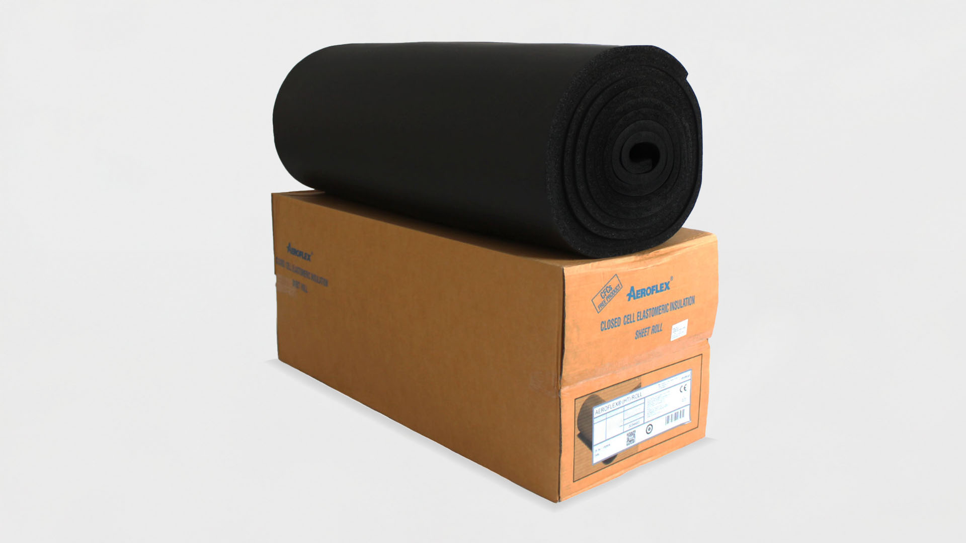 Dämmmatte Kautschuk (EPDM) UV- & Hochtemperaturbeständig | 38mm Dämmstärke | 3m² | Aeroflex Roll (HT) | Karton 1 Dämmmatte Kautschuk (EPDM) UV- & Hochtemperaturbeständig | 38mm Dämmstärke | 3m² | Aeroflex Roll (HT) | Karton
