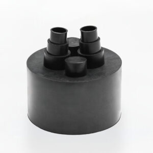 Gummi Endkappe für Wärmepumpenverrohrung | DN32 - DN40 | 200mm | Aeroline inox terra