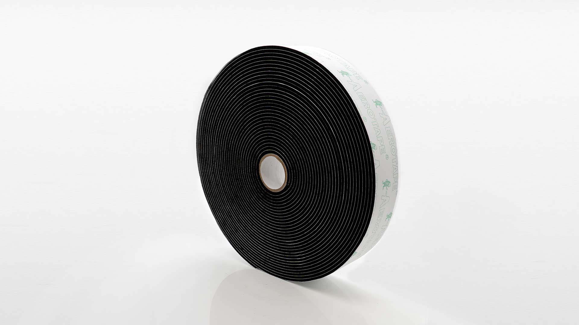 Kautschuk EPDM Aerotape (HT) Band selbstklebend | 15m Rolle | Schwarz 1 Kautschuk EPDM Aerotape (HT) Band selbstklebend | 15m Rolle | Schwarz