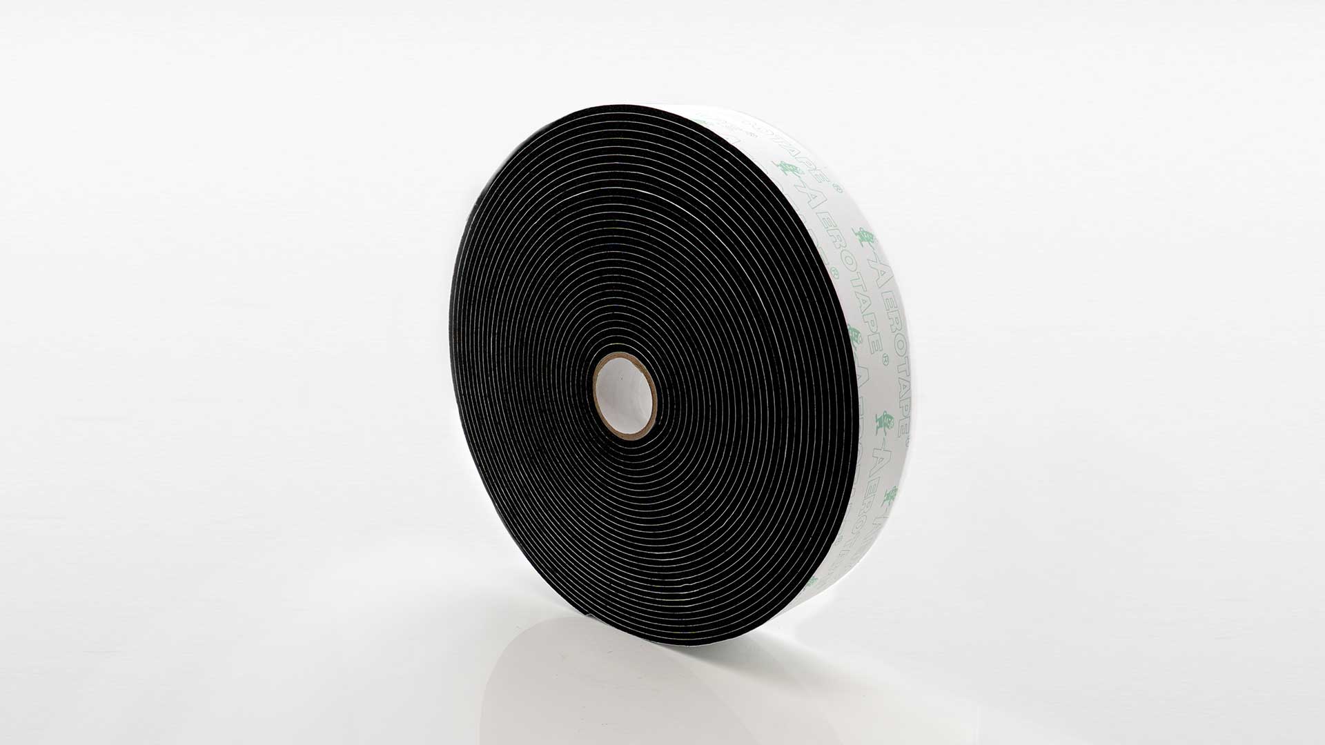 Kautschuk EPDM Aerotape (HT) Band selbstklebend | 9,1m Rolle | Schwarz 1 Kautschuk EPDM Aerotape (HT) Band selbstklebend | 9,1m Rolle | Schwarz