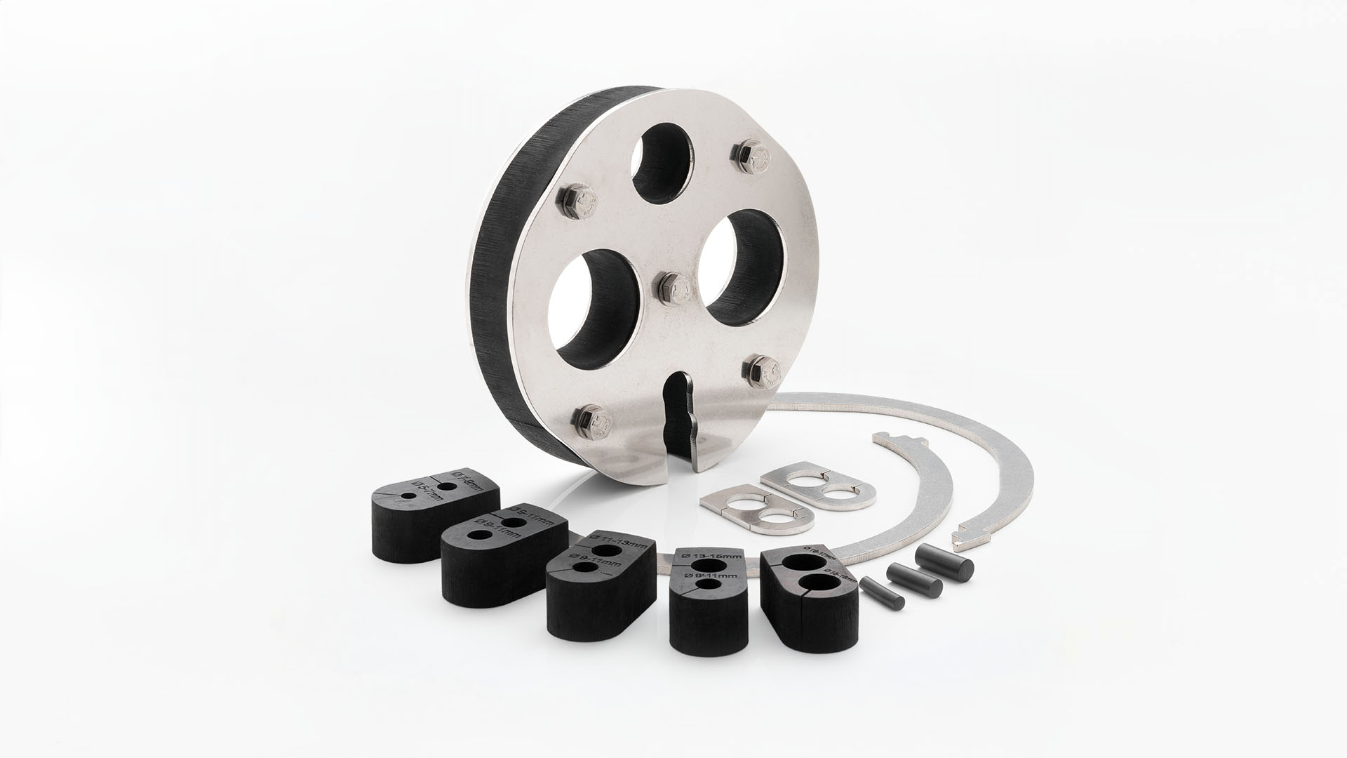 Mantelrohr Abdichtset | DN32 | Aeroline inox terra 1 Mantelrohr Abdichtset | DN32 | Aeroline inox terra
