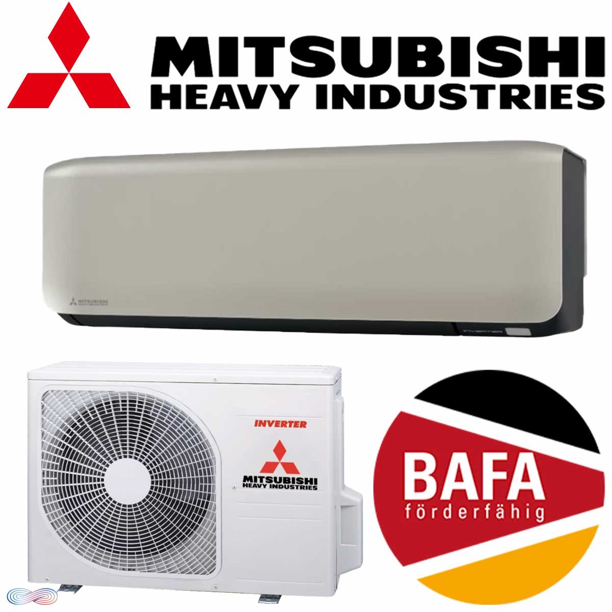 Mitsubishi Heavy Klimaanlage SRK20ZS-WFT 2,0 kW | BAFA förderfähig"" 1 Mitsubishi Heavy Klimaanlage SRK20ZS-WFT 2,0 kW | BAFA förderfähig""