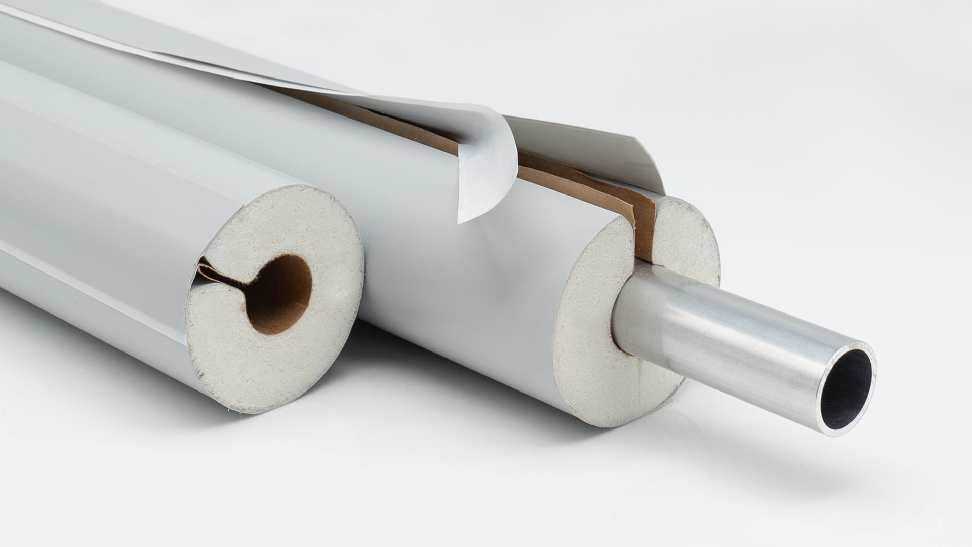 PU Rohrisolierung 1m Isolierstange mit Klebeverschluss | 48mm x 40mm Dämmstärke | Isotube 035 | 100% GEG 1 PU Rohrisolierung 1m Isolierstange mit Klebeverschluss | 48mm x 40mm Dämmstärke | Isotube 035 | 100% GEG