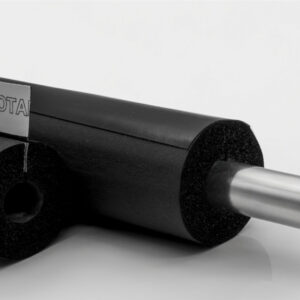 Rohrisolierung 2m selbstklebend Kautschuk HiTemp & Solar EPDM | 64mm x 19mm Dämmstärke | AEROFLEX® (HT) XT/LP