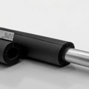Rohrisolierung 2m selbstklebend Kautschuk HiTemp & Solar EPDM | 48mm x 9mm Dämmstärke | AEROFLEX® (HT) XT/LP