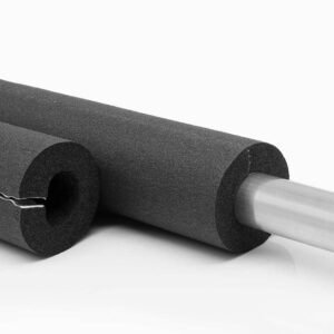Rohrisolierung Kautschuk 2m selbstklebend Isolierschlauch | 42mm x 20mm Dämmstärke | Kaimann Kaiflex HT s2 | 100% GEG
