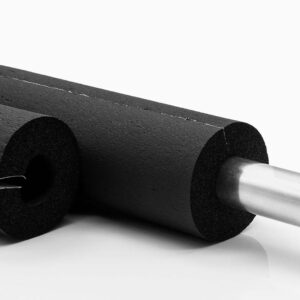 Rohrisolierung Kälte & Klimatechnik Kautschuk 2m Isolierschlauch selbstklebend | 19mm Dämmstärke | NMC Insul-Tube XT