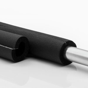 Rohrisolierung Kälte & Klimatechnik Kautschuk 2m Isolierschlauch selbstklebend | 28mm x 9mm Dämmstärke | NMC Insul-Tube XT