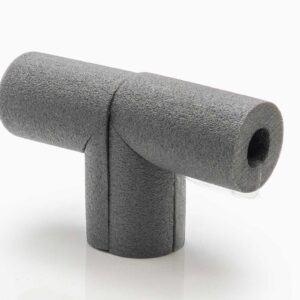 Rohrisolierung PE T-Stück selbstklebend | 22mm x 13mm Dämmstärke | NMC Climatube easy | 50% GEG