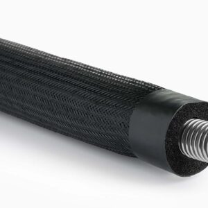 Vorisolierte Einzelleitung für Luft-/Wasser-Wärmepumpen mit robuster Oberfläche | DN40 | 5m | Aeroflex inox rapid pro gs | 50% GEG