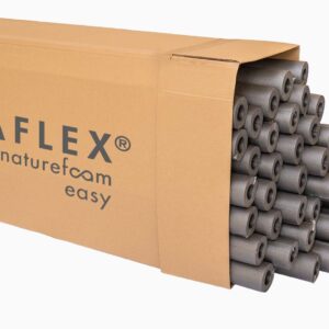Rohrisolierung PE 2m selbstklebend Isolierschlauch | 54mm x 13mm Dämmstärke | NMC Climaflex naturefoam Easy | VPE Karton