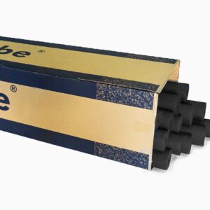 Rohrisolierung Kälte & Klimatechnik Kautschuk 2m Isolierschlauch | 10mm x 9mm Dämmstärke | NMC Insul-Tube | VPE Karton