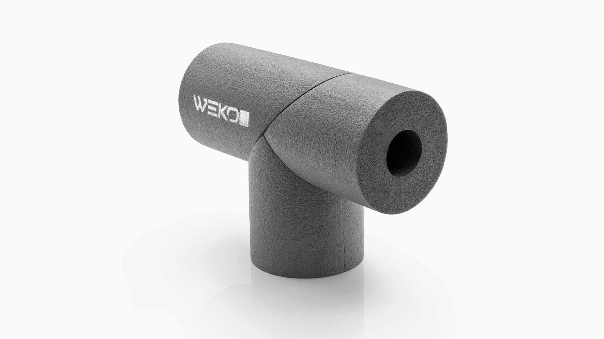 Rohrisolierung PE T-Stück | 28mm x 25mm Dämmstärke | WEKOFLEX® für Heizung & Sanitär | 100% GEG 1 Rohrisolierung PE T-Stück | 28mm x 25mm Dämmstärke | WEKOFLEX® für Heizung & Sanitär | 100% GEG