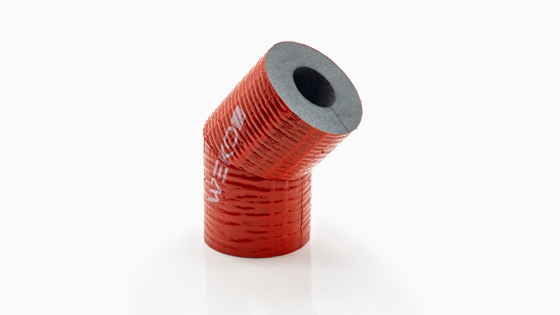 Rohrisolierung PE Bogen 45° robuste rote Außenhaut | 15mm x 13mm Dämmstärke | WEKOFLEX® für Heizung & Sanitär | 50% GEG 1 Rohrisolierung PE Bogen 45° robuste rote Außenhaut | 15mm x 13mm Dämmstärke | WEKOFLEX® für Heizung & Sanitär | 50% GEG