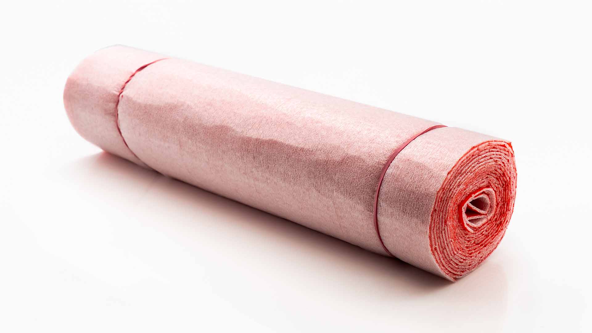 Wickelstreifen / Wickelband PE mit roter Schutzhaut | 2mm Dämmstärke | 100mm x 18m | 5 Rollen 1 Wickelstreifen / Wickelband PE mit roter Schutzhaut | 2mm Dämmstärke | 100mm x 18m | 5 Rollen