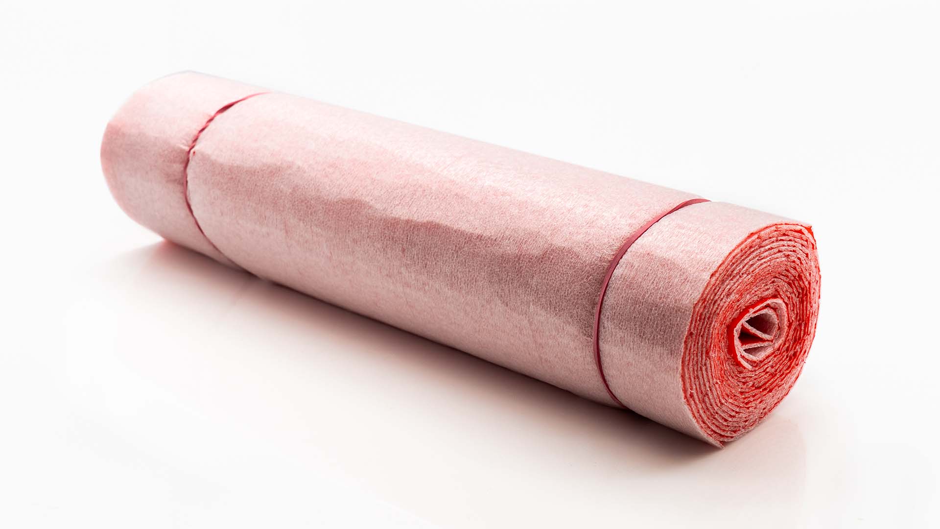 Wickelstreifen / Wickelband PE mit roter Schutzhaut | 2mm Dämmstärke | 70mm x 18m | 5 Rollen 1 Wickelstreifen / Wickelband PE mit roter Schutzhaut | 2mm Dämmstärke | 70mm x 18m | 5 Rollen