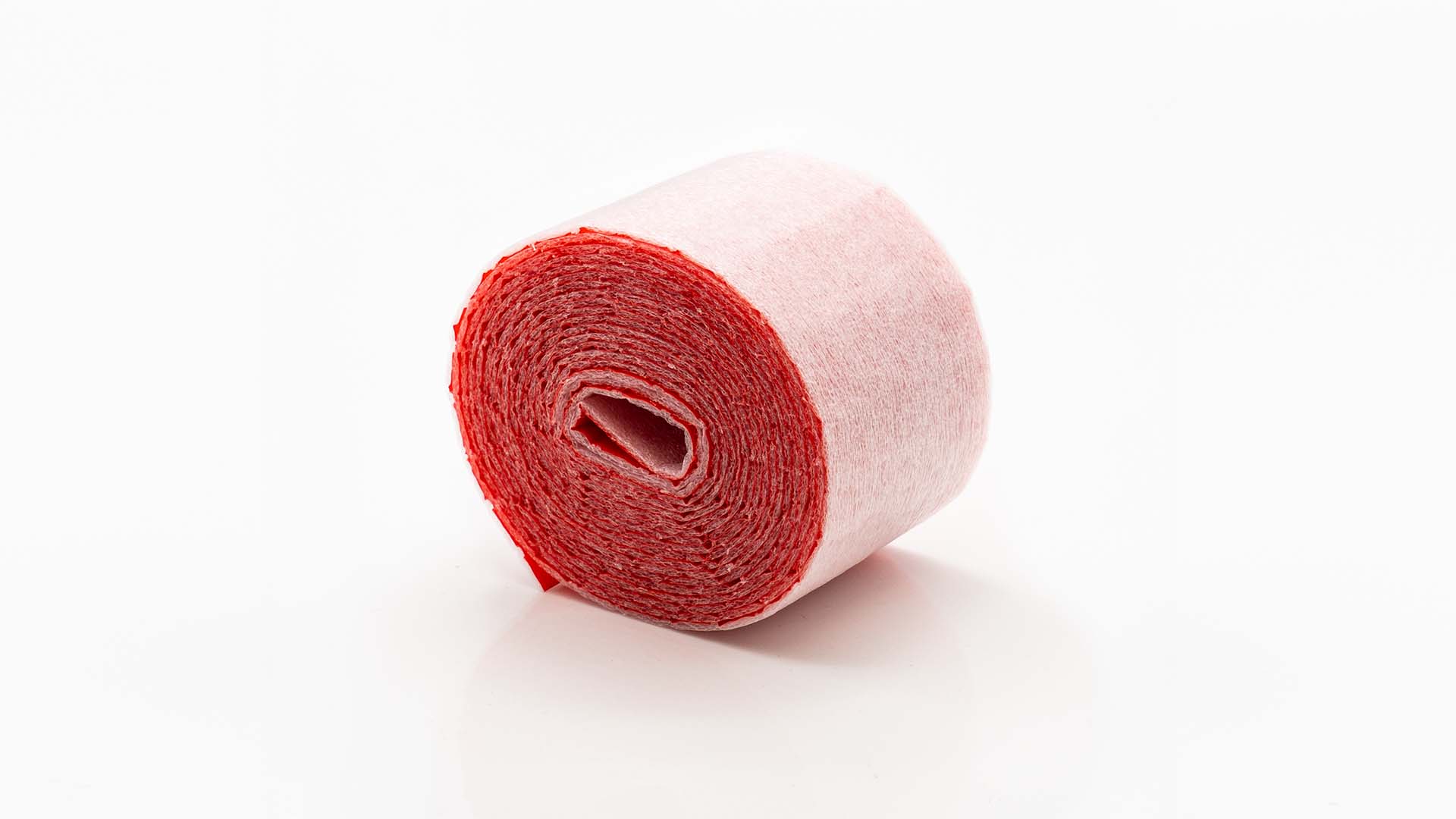 Wickelstreifen / Wickelband PE mit roter Schutzhaut | 2mm Dämmstärke | 70mm x 3,6m | 1 Rolle 1 Wickelstreifen / Wickelband PE mit roter Schutzhaut | 2mm Dämmstärke | 70mm x 3,6m | 1 Rolle