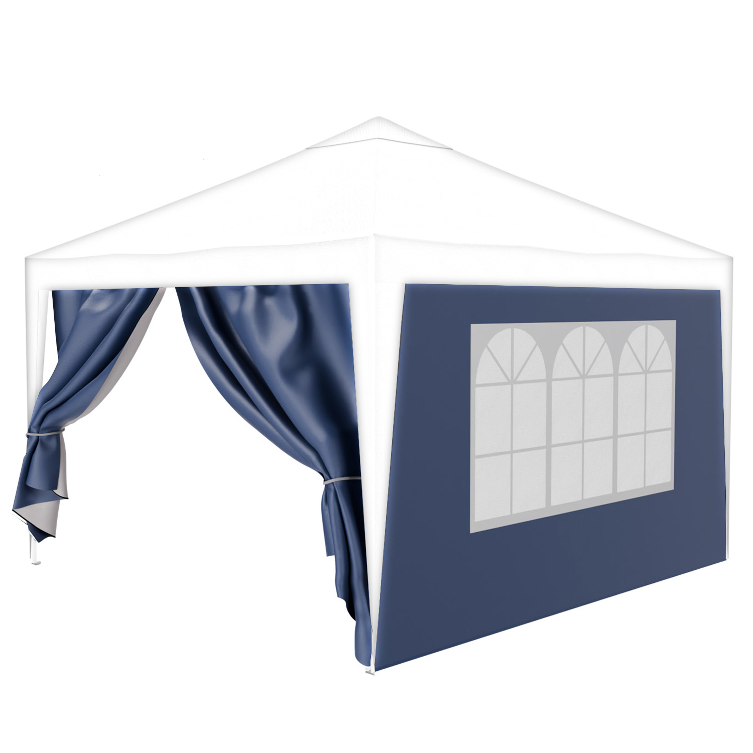 24MOVE® Pavillon Seitenteile SANTOS blau 1 24MOVE® Pavillon Seitenteile SANTOS blau