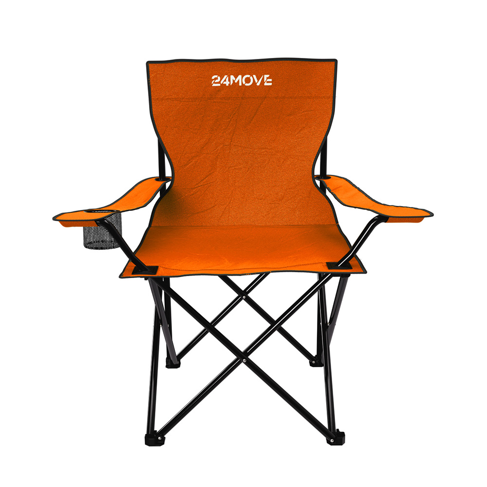 24MOVE® Campingstuhl Klappstuhl orange 1 24MOVE® Campingstuhl Klappstuhl orange