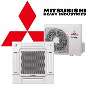 SET MITSUBISHI Deckenkassette FDTC 6,0kW inkl. Komfortpaneel &...