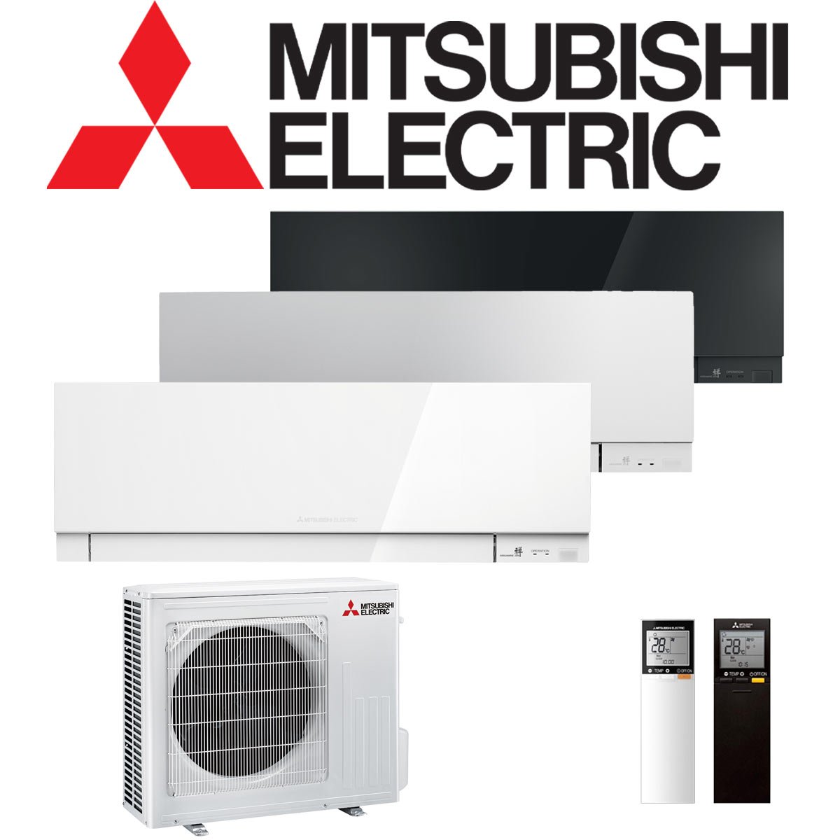 Mitsubishi Electric Premium 5,0 kW Singlesplit Set | in 3 Farben |... 1 Mitsubishi Electric Premium 5,0 kW Singlesplit Set | in 3 Farben |...