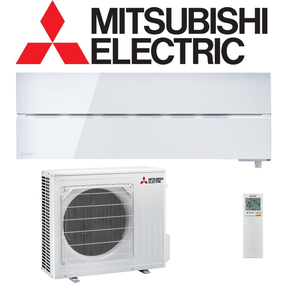 Mitsubishi Electric Diamond 5,0 kW Singlesplit Set | Natural White... 1 Mitsubishi Electric Diamond 5,0 kW Singlesplit Set | Natural White...