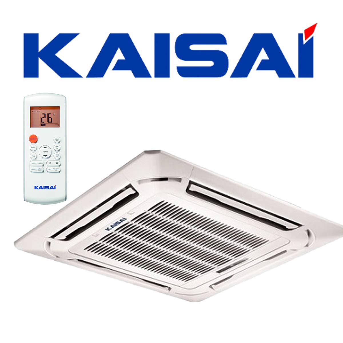 KAISAI SUPER SLIM Kassettengerät KCD-24HRF32 7,0 kW"" 1 KAISAI SUPER SLIM Kassettengerät KCD-24HRF32 7,0 kW""